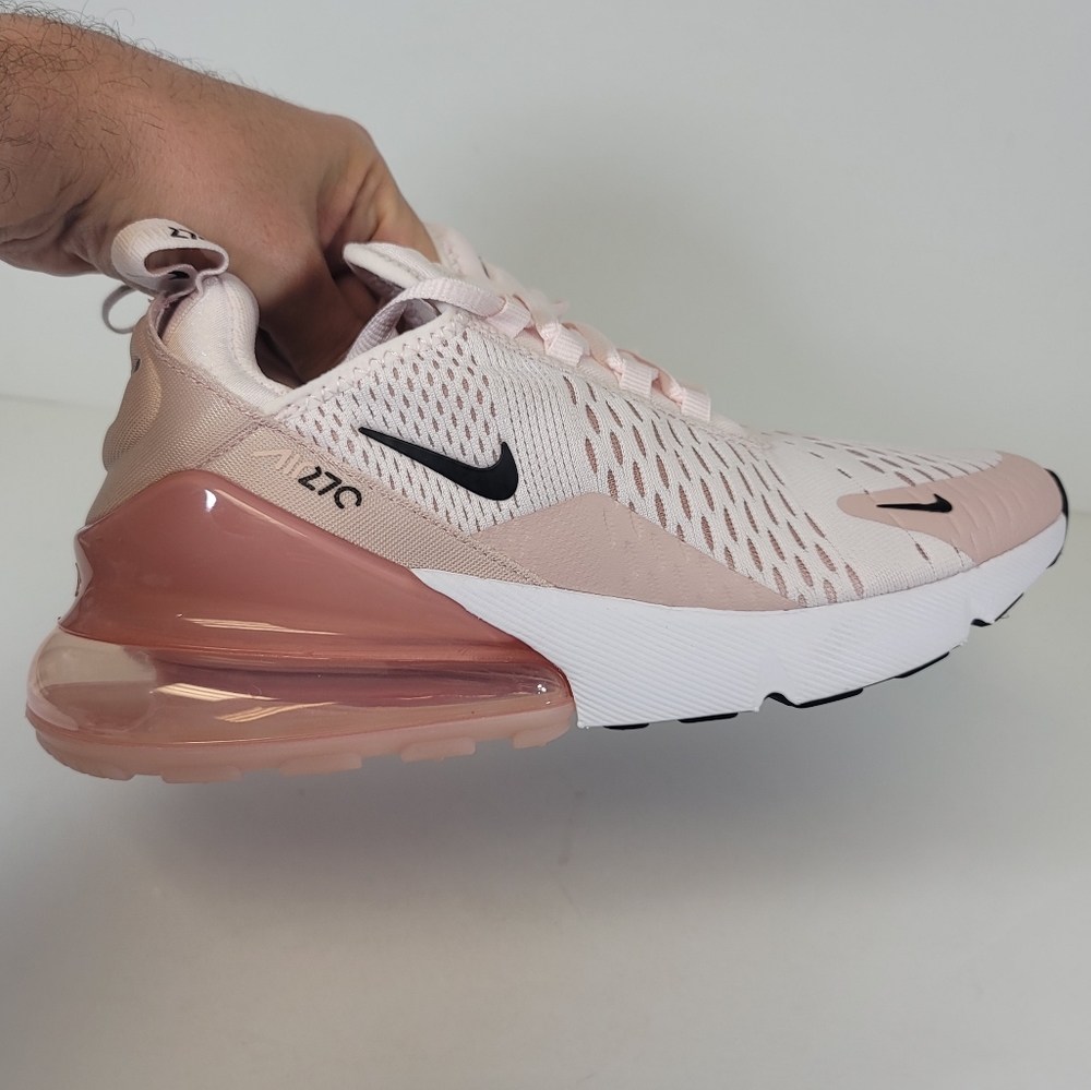 Nike Air Max 270 Light Soft Pink Womens Sizes Running Shoes AH6789-604 Sneakers - Picture 5 of 9